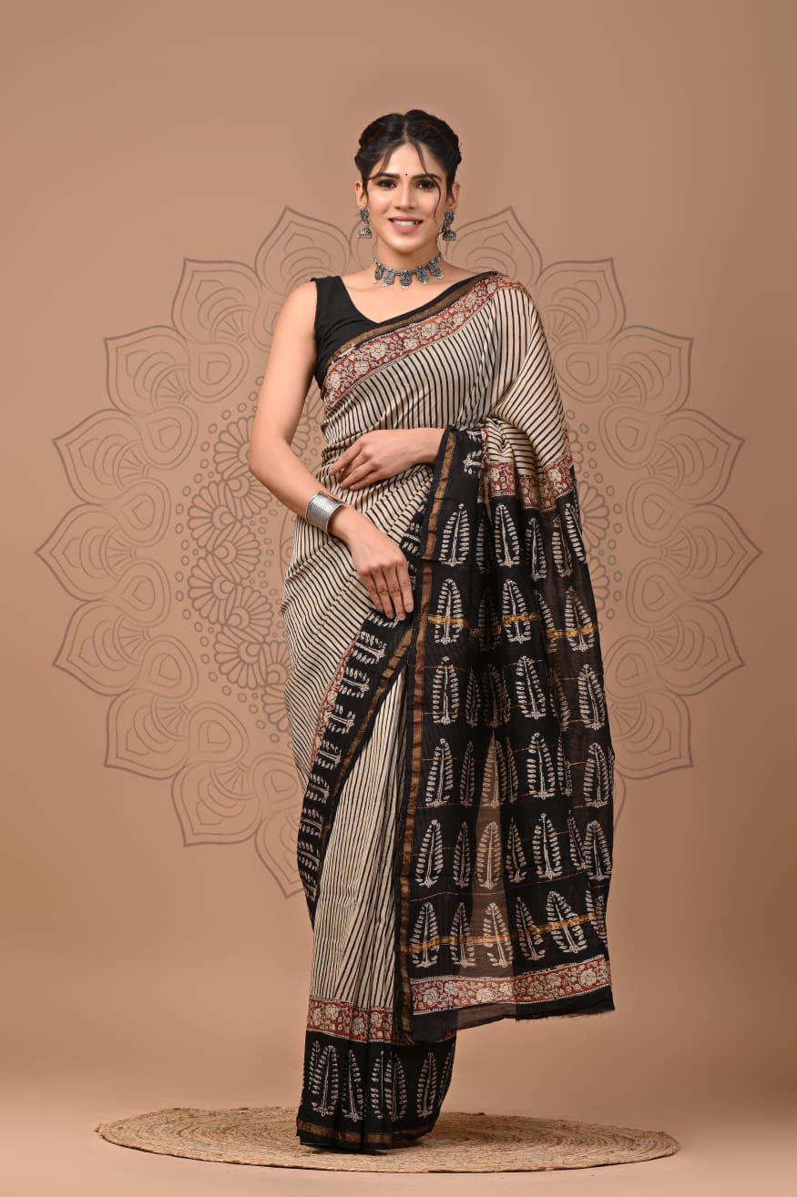 Chanderi Silk Saree -5