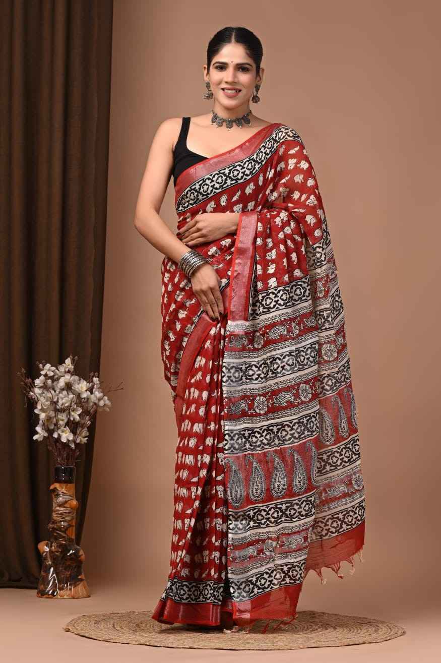 Maheshwari silk saree-11