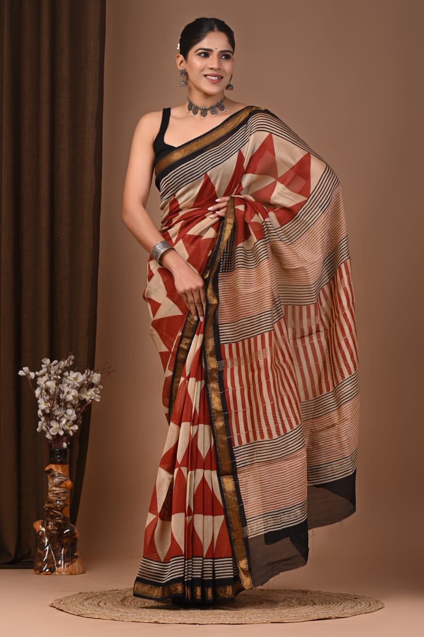Maheshwari silk saree-12